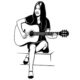 Female vocalist-guitarist Wanted